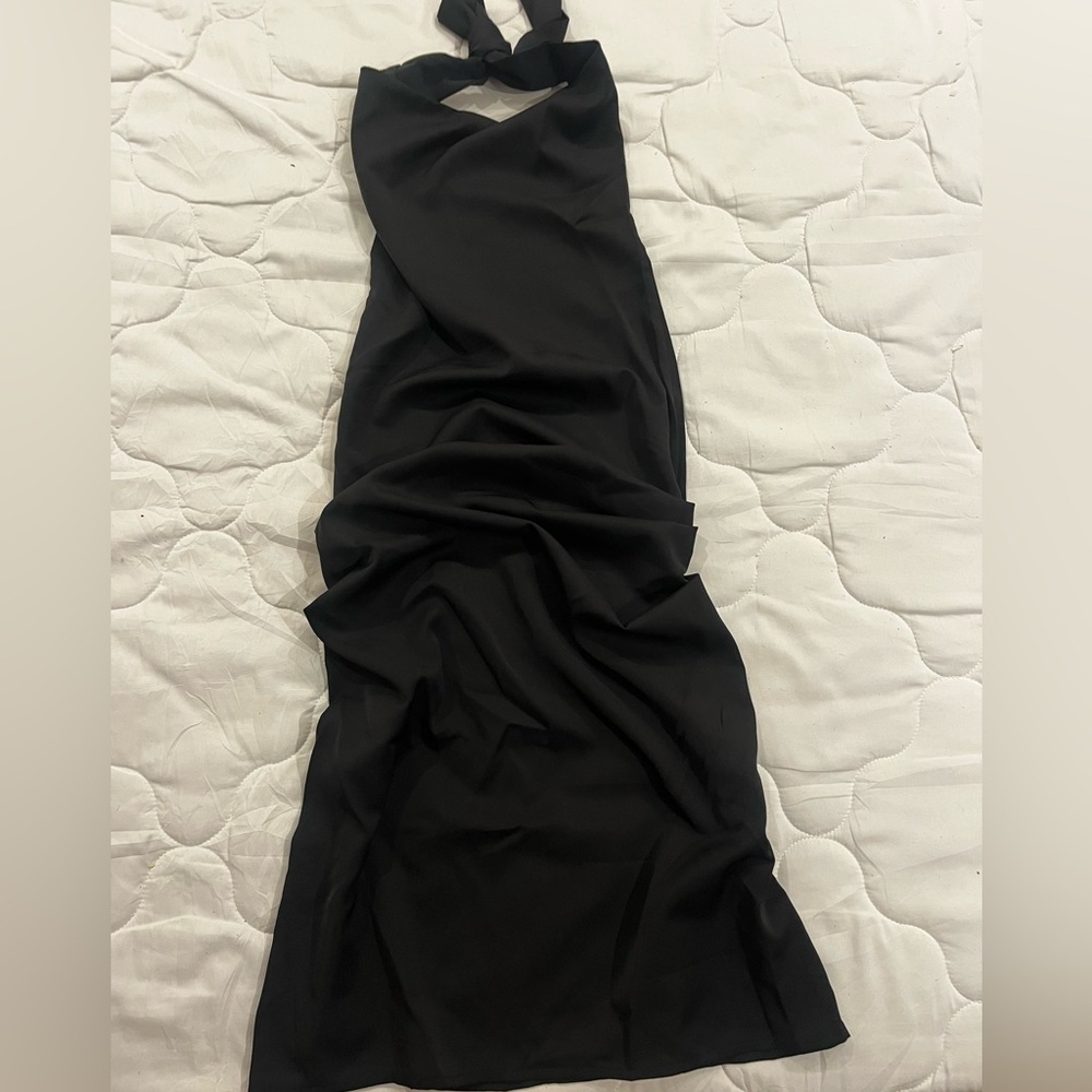 Chic Strapless Black Dress